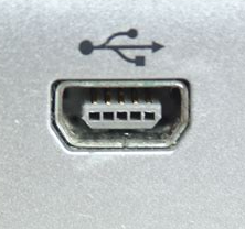 USB 2.0 mini-AB port